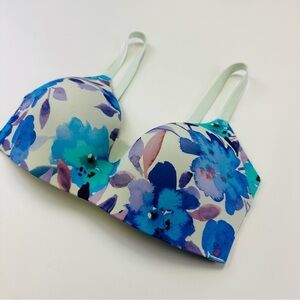 Knix wingwoman contour no wire floral limited edition bra Size 4